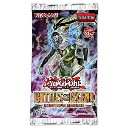 Yu-Gi-Oh! - Battles of Legend: Monstrous Revenge - Booster Box (24 Packs) - The Card Vault