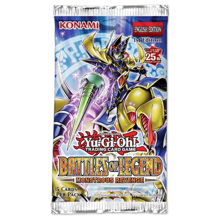 Yu-Gi-Oh! - Battles of Legend: Monstrous Revenge - Booster Box (24 Packs) - The Card Vault