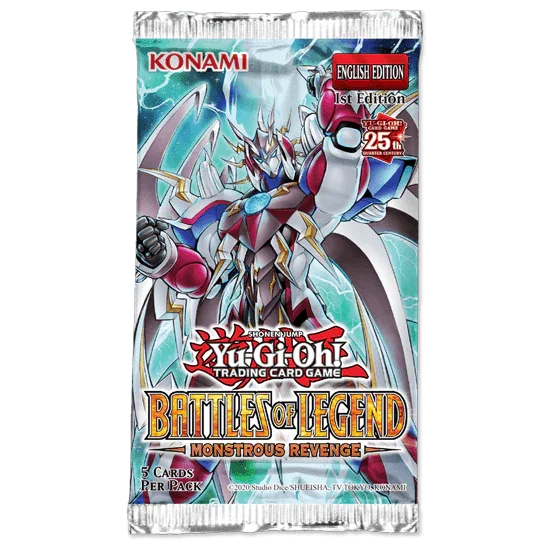 Yu-Gi-Oh! TCG - Batailles de Lgende : Vengeance Monstrueuse - Booster Pack The Card Vault Yu-Gi-Oh! TCG - Batailles de Lgende : Vengeance Monstrueuse - Booster Pack The Card Vault