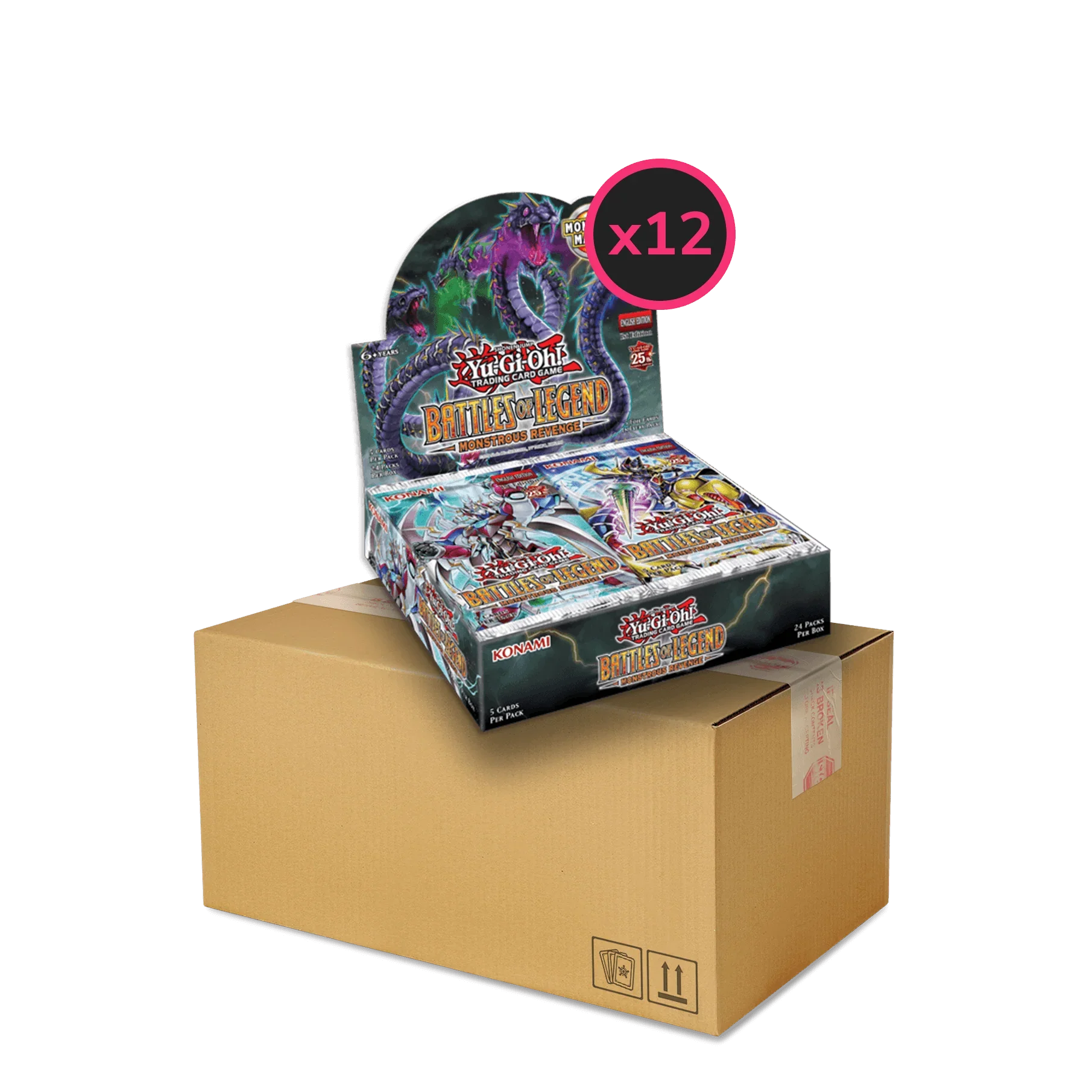 Yu-Gi-Oh! - Battles of Legend: Monstrous Revenge - Display Case The Card Vault Yu-Gi-Oh! - Battles of Legend: Monstrous Revenge - Display Case The Card Vault