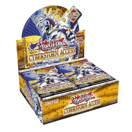 Yu-Gi-Oh! - Cyberstorm Access - Booster Box (24 Packs) - The Card Vault