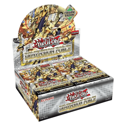 Yu-Gi-Oh! Dimension Force Booster Box - The Card Vault