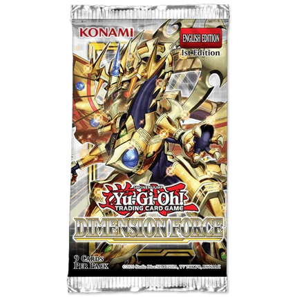 Yu-Gi-Oh! Dimension Force Booster Box - The Card Vault