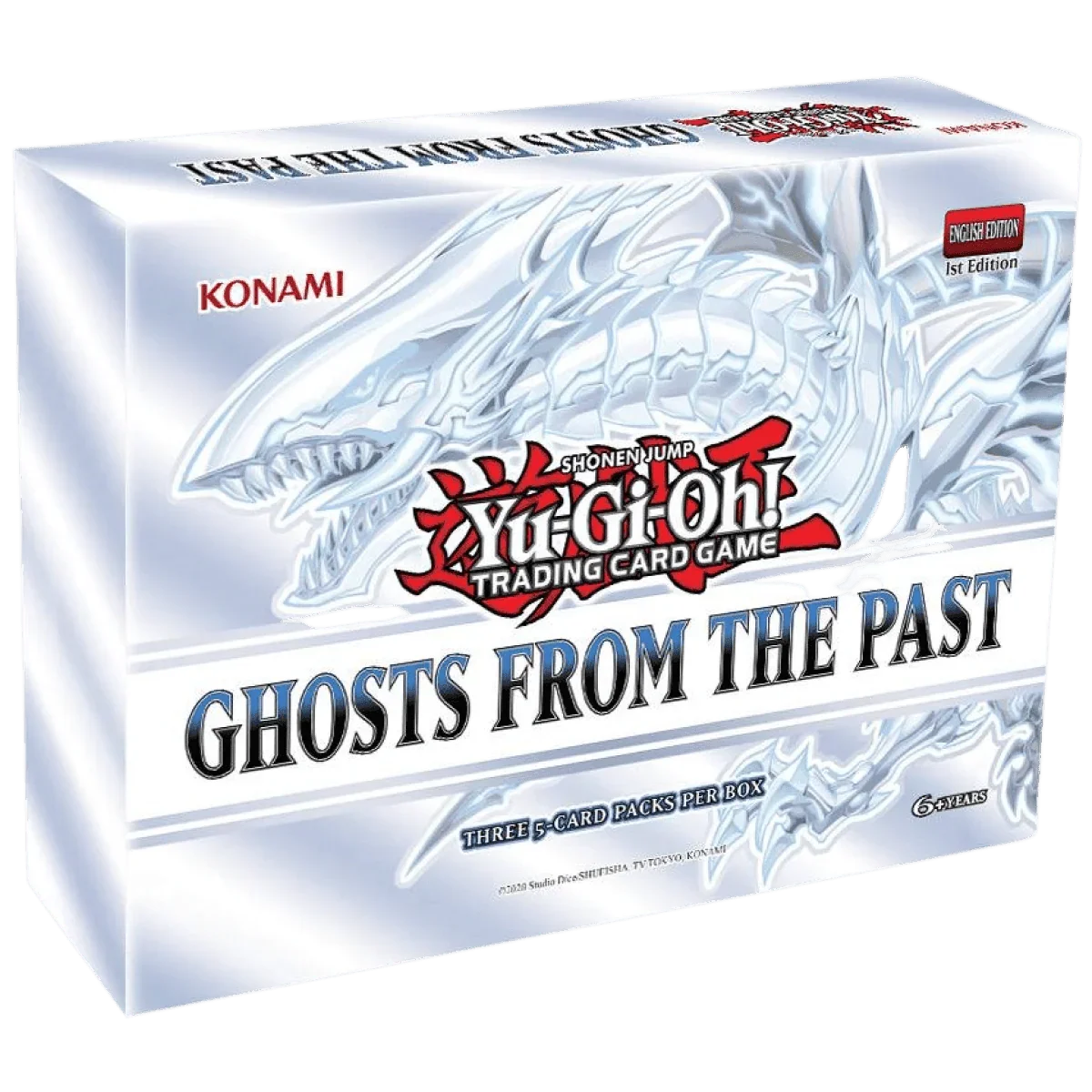 Yu-Gi-Oh! Ghosts From The Past 1st Edition Booster Box Factory Sealed 2021, English, Made Yu-Gi-Oh! Ghosts From The Past 1st Edition Booster Box Factory Sealed 2021, English, Made