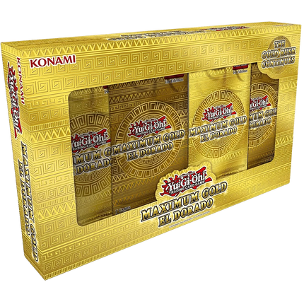 Yu-Gi-Oh! Maximum Gold El Dorado - Display Case (6x Collection Boxes) (Unlimited Reprint) - The Card Vault