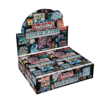 Yu-Gi-Oh! Maze of Memories Booster Box (24 Packs) - The Card Vault