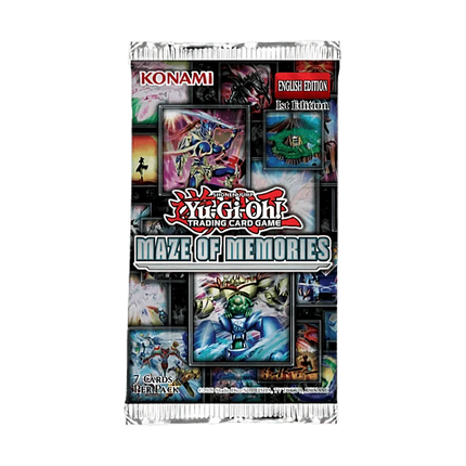Yu-Gi-Oh! Maze of Memories Booster Box (24 Packs) - The Card Vault