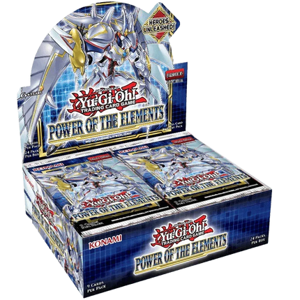 Yu-Gi-Oh! Power Of The Elements Booster Box - The Card Vault
