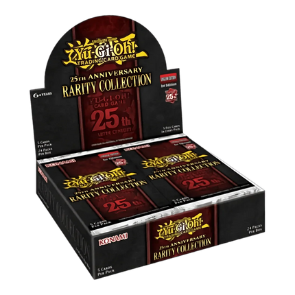 Yu-Gi-Oh! TCG - 25th Anniversary Rarity Collection - Booster Box (24 Packs) - The Card Vault