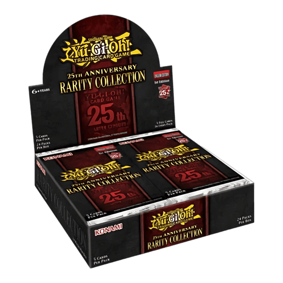 Yu-Gi-Oh! TCG - 25th Anniversary Rarity Collection - Booster Box (24 Packs) - The Card Vault