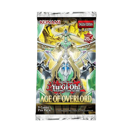 Yu-Gi-Oh! TCG - Age Of Overlord - Booster Pack - The Card Vault