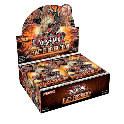 Yu-Gi-Oh! TCG - Legacy Of Destruction - Display Case (12x Booster Boxes) - The Card Vault