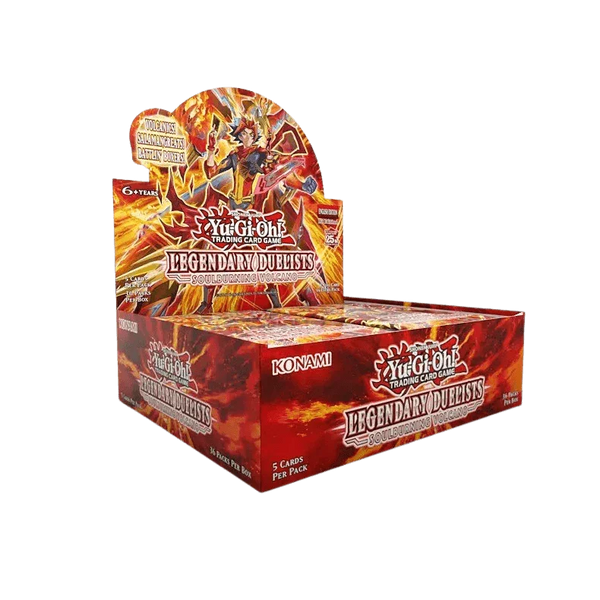 YuGiOh Legendary Duelists: Soulburning Volcano Booster Box (36 Packs) 1st Edition Legendary Duelist Booster Box YuGiOh Legendary Duelists: Soulburning Volcano Booster Box (36 Packs) 1st Edition Legendary Duelist Booster Box