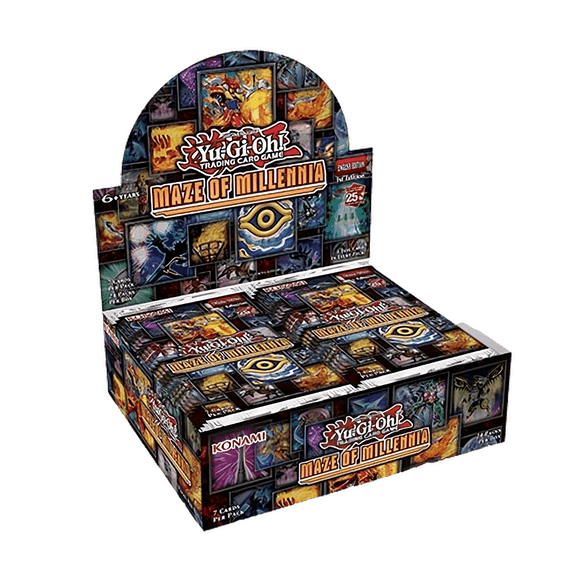 Yu-Gi-Oh! TCG - Maze of Millennia - Booster Box (24 Packs) - The Card Vault