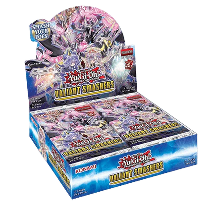 Yu-Gi-Oh! TCG - Valiant Smashers - Booster Box (24 Packs) - The Card Vault