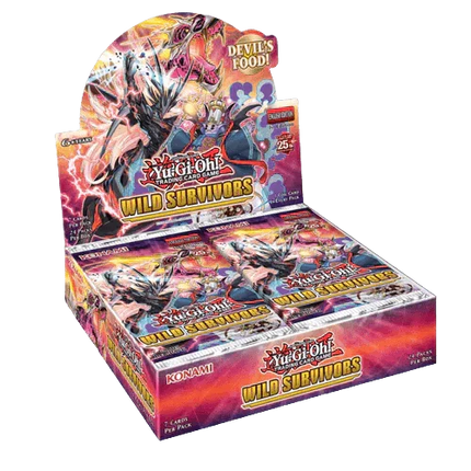 Yu-Gi-Oh! - Wild Survivors - Booster Box (24 Packs) - The Card Vault