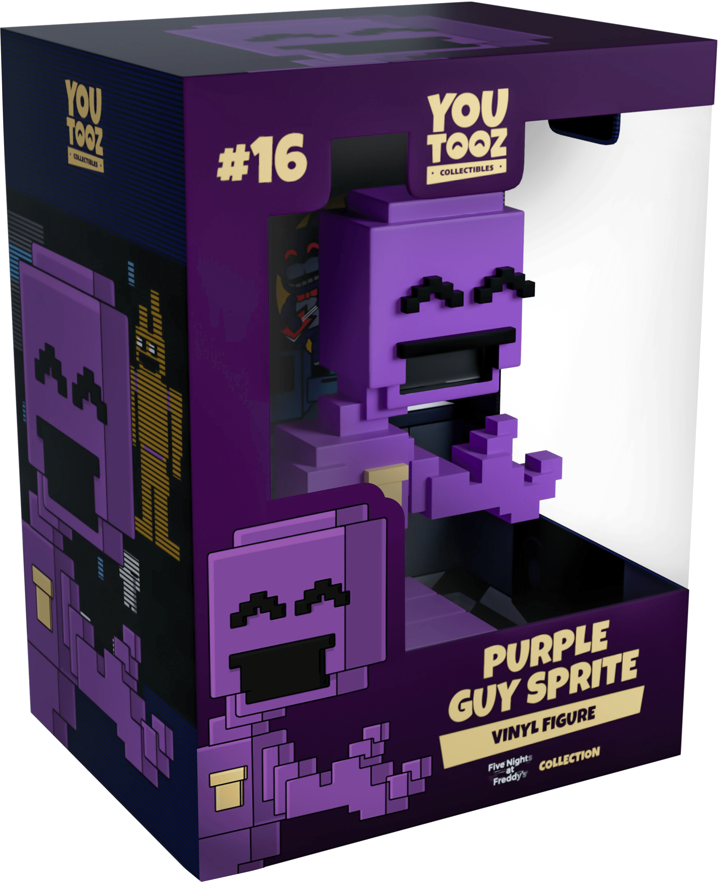 Youtooz - Five Nights at Freddy’s - Purple Guy Sprite Vinyl Figure #16 - The Card Vault