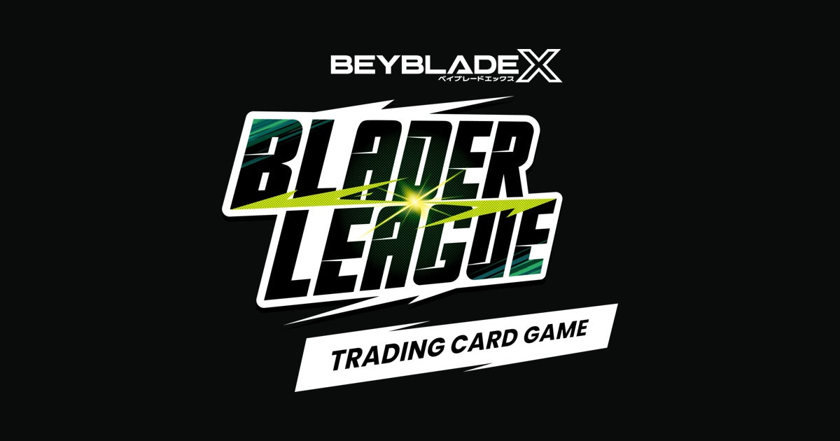 Official BEYBLADE X Blader League Trading Card Game logo