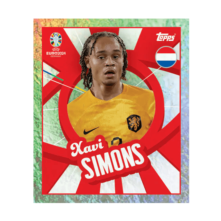 Topps Euro 2024 Sticker Collection Mega Eco Box