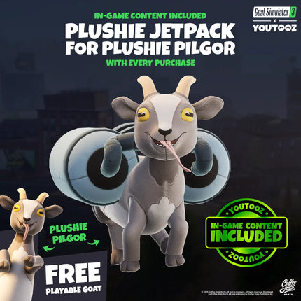 Youtooz - Goat Simulator - Goat Plush (9in)