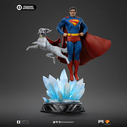 Iron Studios - Superman: Legacy - Superman and Krypto BDS Art Scale Statue 1/10