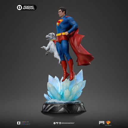 Iron Studios - Superman: Legacy - Superman and Krypto BDS Art Scale Statue 1/10