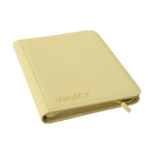 Vault X - 9-Pocket Exo-Tec® Zip Binder - Pastel Yellow