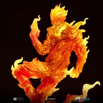 Iron Studios - The Fantastic Four: First Steps - Human Torch BDS Art Scale Statue 1/10