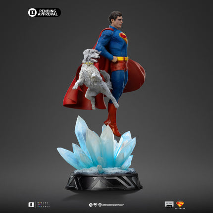 Iron Studios - Superman: Legacy - Superman and Krypto BDS Art Scale Statue 1/10