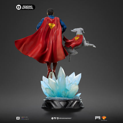 Iron Studios - Superman: Legacy - Superman and Krypto BDS Art Scale Statue 1/10