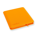 Vault X - 12-Pocket Exo-Tec® Zip Binder - Neon Orange
