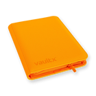 Vault X - 9-Pocket Exo-Tec® Zip Binder - Neon Orange