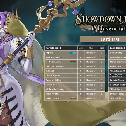 Shadowverse: Evolve - Showdown Deck - Havencraft