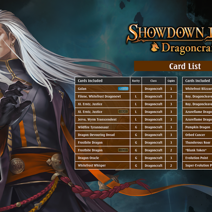 Shadowverse: Evolve - Showdown Deck - Dragoncraft