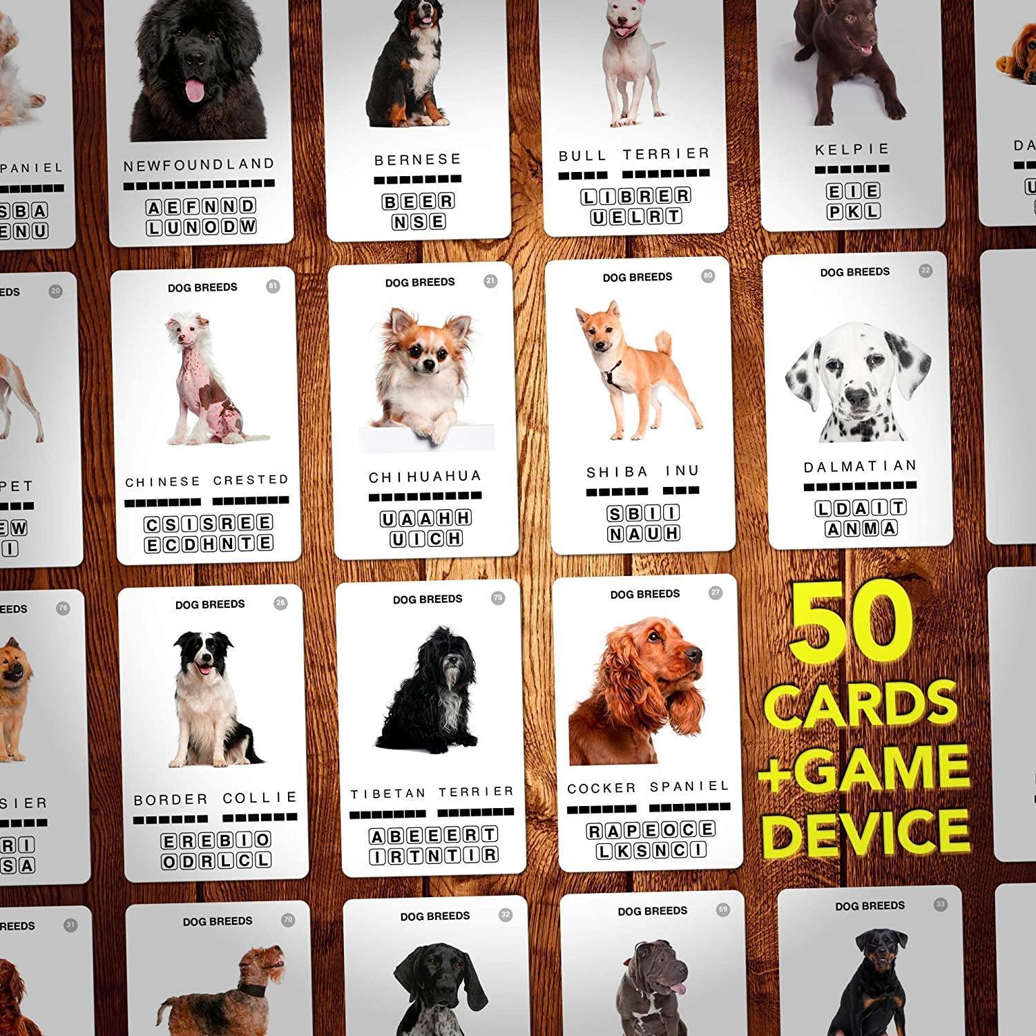 Code Names Dog Card 100 PICS - Dog Breeds - Card Game | The Card Vault