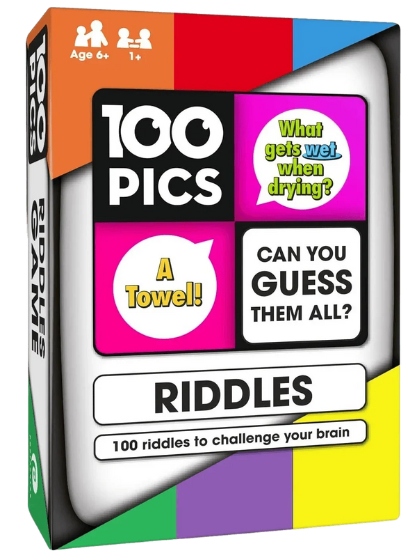 100 PICS - Riddles - Card Game | The Card Vault