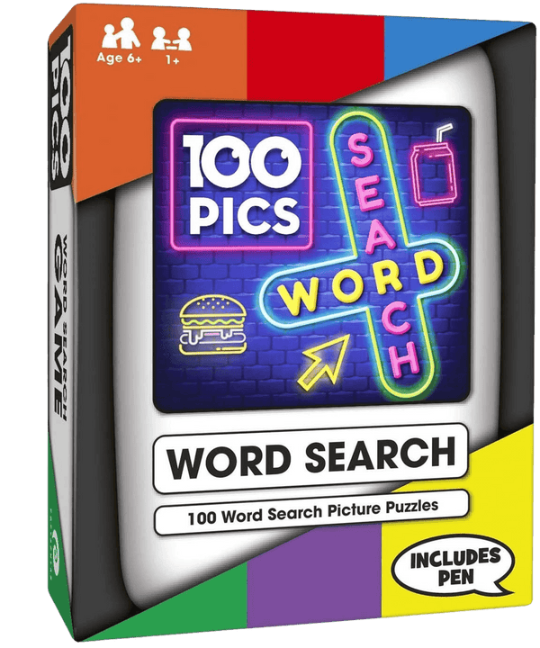 100 PICS - Word Search Puzzles - The Card Vault