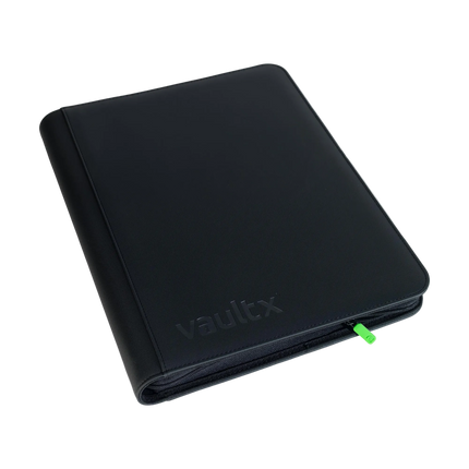 Vault X - 16-Pocket Exo-Tec® XXL Zip Binder - Black