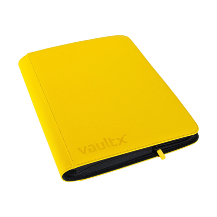 Vault X - 16-Pocket Exo-Tec® XXL Zip Binder - Yellow