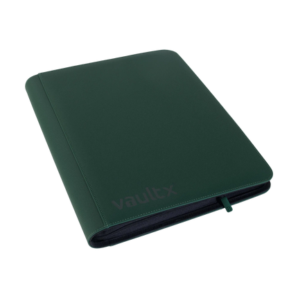 Vault X - 16-Pocket Exo-Tec® XXL Zip Binder - Green