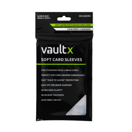 Vault X - Soft Card Sleeves (200 Pack)