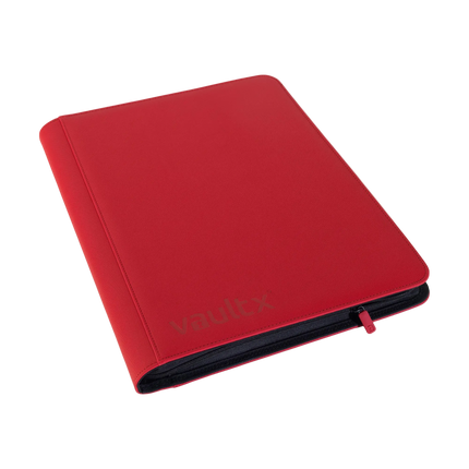 Vault X - 16-Pocket Exo-Tec® XXL Zip Binder - Red