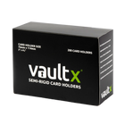 Vault X - Semi-Rigid Card Holders (200 Pack)