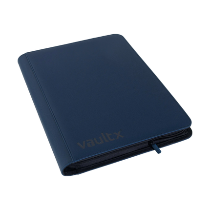 Vault X - 16-Pocket Exo-Tec® XXL Zip Binder - Blue