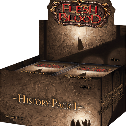 Flesh and Blood TCG - History Pack 1 - Booster Box (36x Packs)