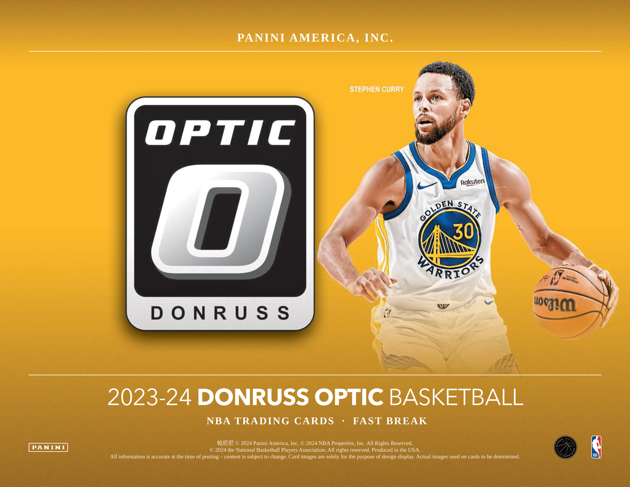 Panini - 2023/24 Donruss Optic Fast Break Basketball (NBA) - Hobby Box