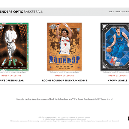 Panini - 2023/24 Contenders Optic Basketball (NBA) - Hobby Box