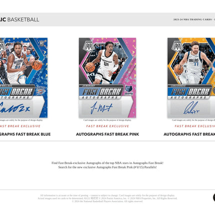 Panini - 2023/24 Mosaic Fast Break Basketball (NBA) - Hobby Box
