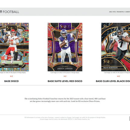 Panini - 2023 Select American Football (NFL) - Hybrid H2 Box
