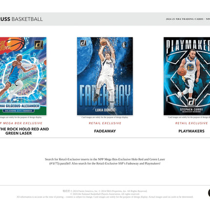 Panini - 2024/25 Donruss Basketball (NBA) - Mega Box
